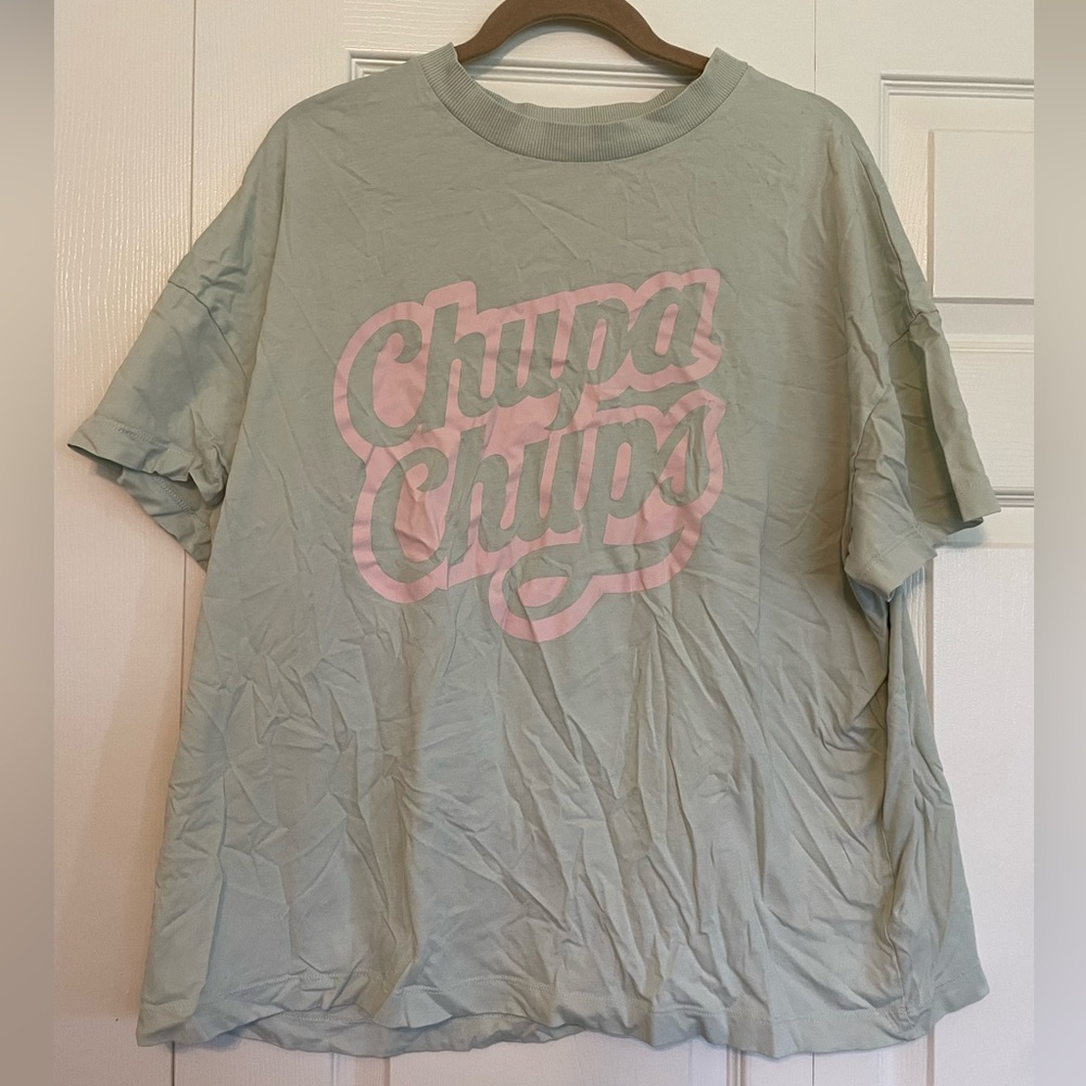 H&M Chupa Chups T-shirt Sage